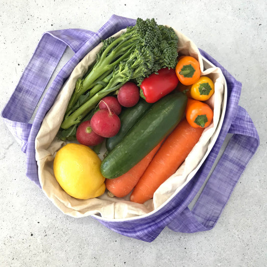 Produce Pod - reusable veggie bag for fridge - Grape