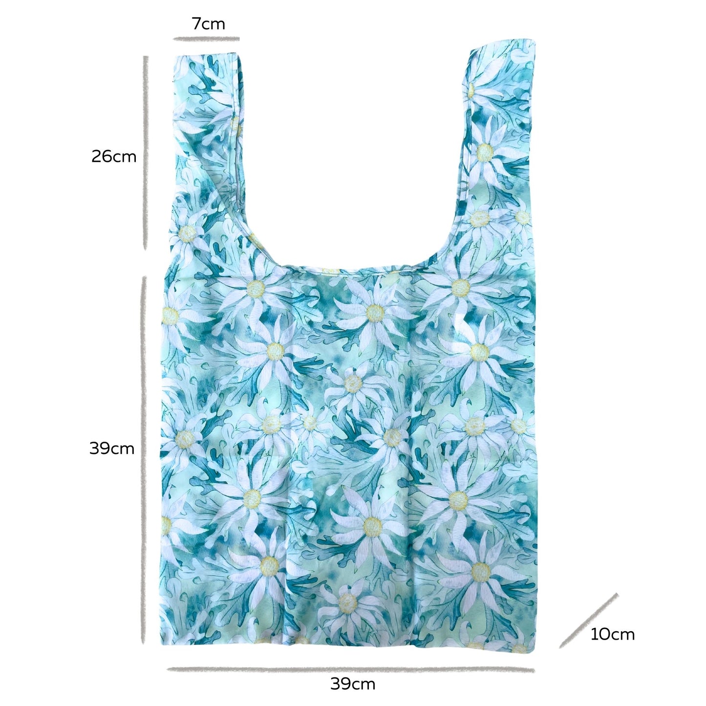 Recycled Shopper Bag - Flannel Flower