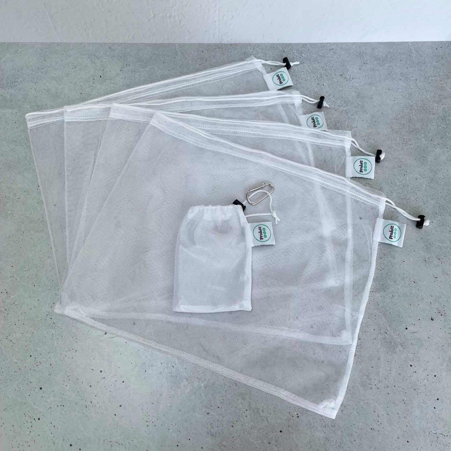 Recycled mesh bags set of 4