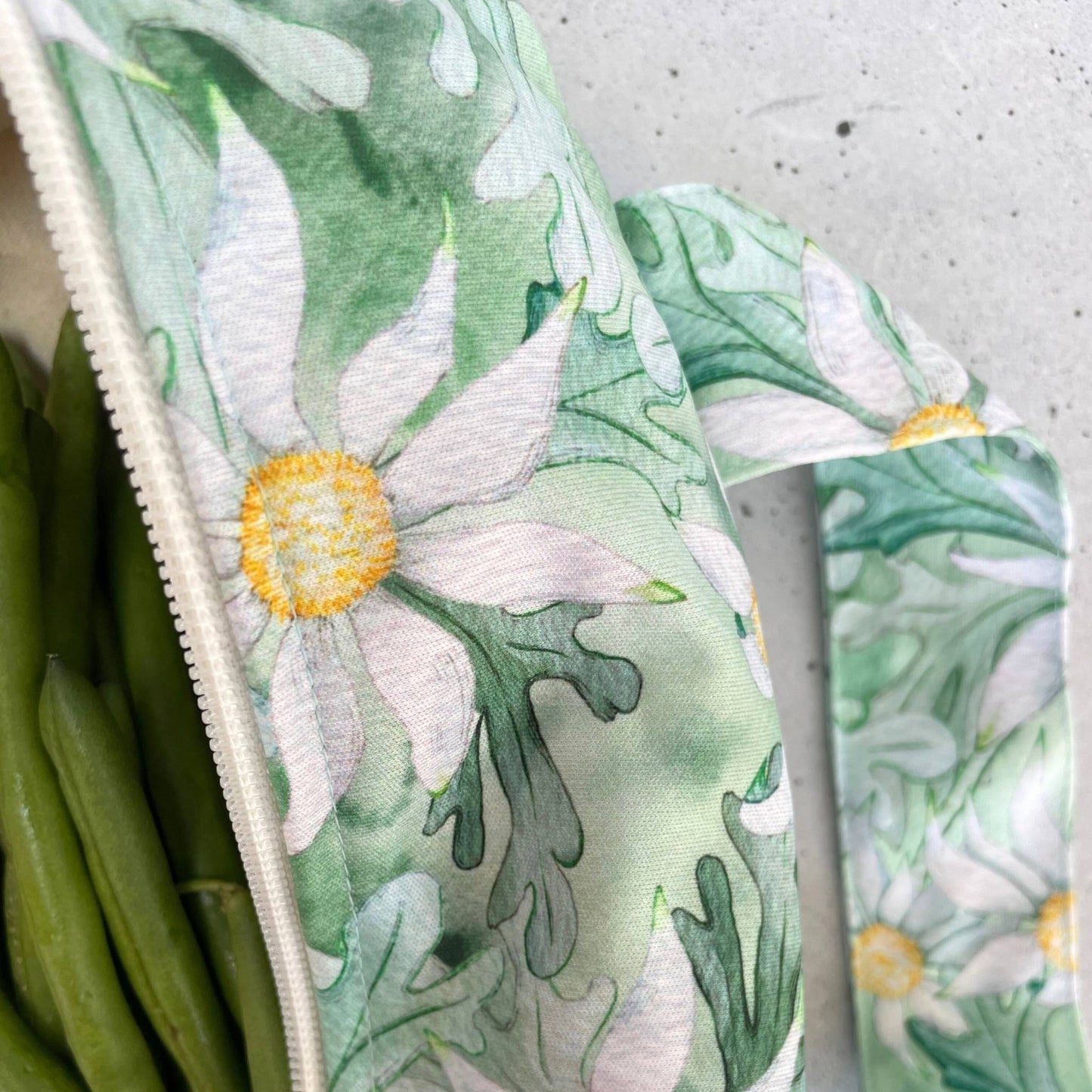 Produce Pod - reusable veggie bag for fridge - Flannel Flower