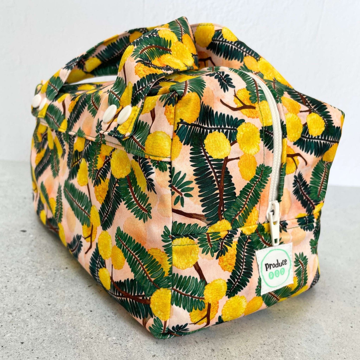 Produce Pod - reusable veggie bag for fridge - Wattle