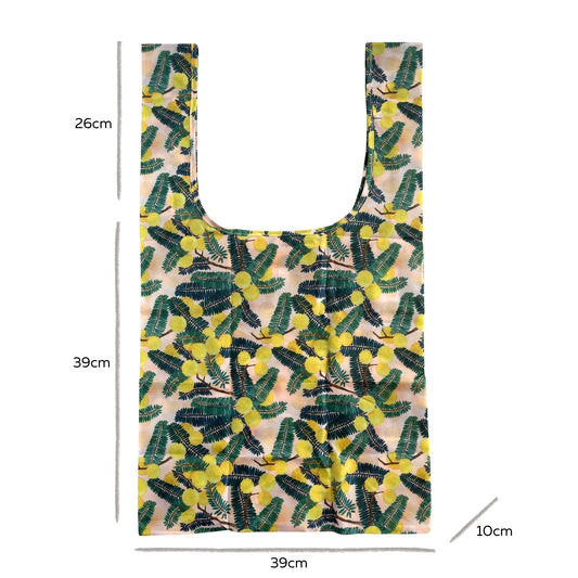 Recycled Shopper Bag - Wattle